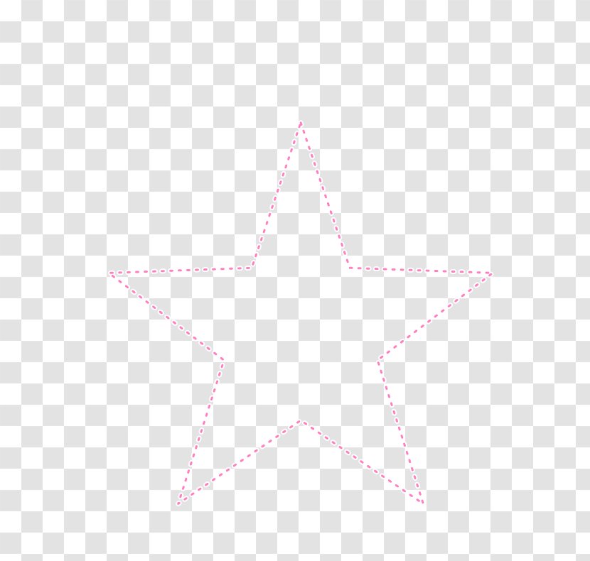 Line Point Triangle Pink M - Symmetry - Untitled Transparent PNG