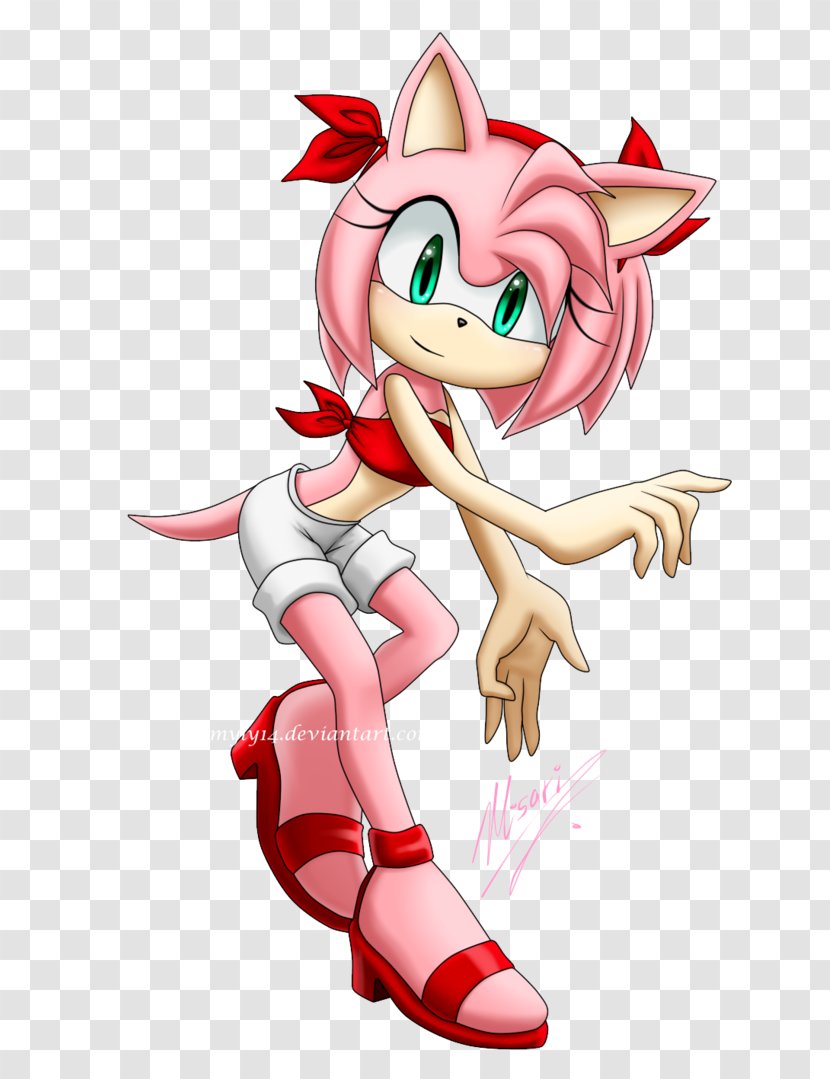 Amy Rose Mario & Sonic At The Olympic Games Shadow Hedgehog Chaos Knuckles Echidna - Cartoon - Acorn Transparent PNG