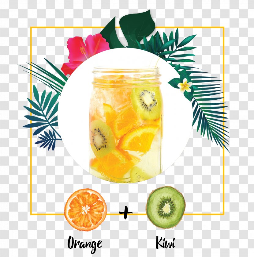Orange Drink Detoxification Infusion Health - Material - Juice Transparent PNG