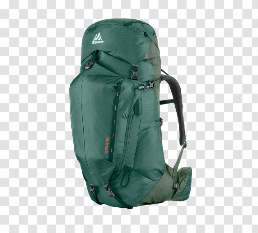 Backpacking Gregory Mountain Products, LLC Stout 65 Hiking - Osprey - Forest Green Backpack Transparent PNG