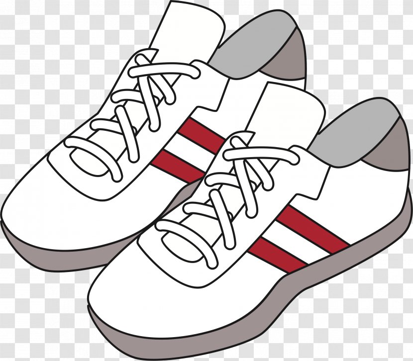 Shoe Sneakers Copyright-free Clip Art Uwabaki - Walking - Microsoft Transparent PNG