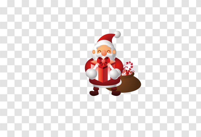 Santa Claus Christmas Euclidean Vector Clip Art - Cartoon - Smiling Transparent PNG