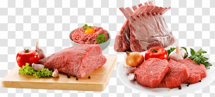 Beef Tenderloin Lamb And Mutton Roast Meat Food - Cartoon Transparent PNG