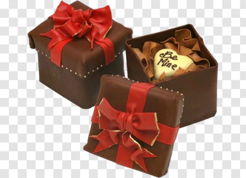 Praline Chocolate Truffle Bonbon Cake Fudge - Chocolat Transparent PNG
