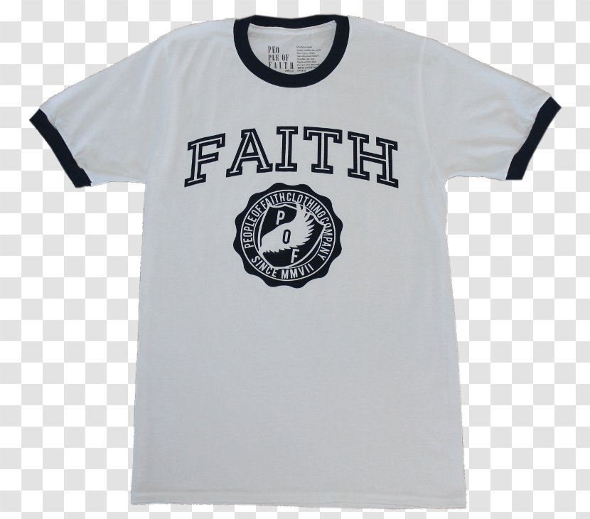 T-shirt Person Of Faith Logo Sleeve Transparent PNG