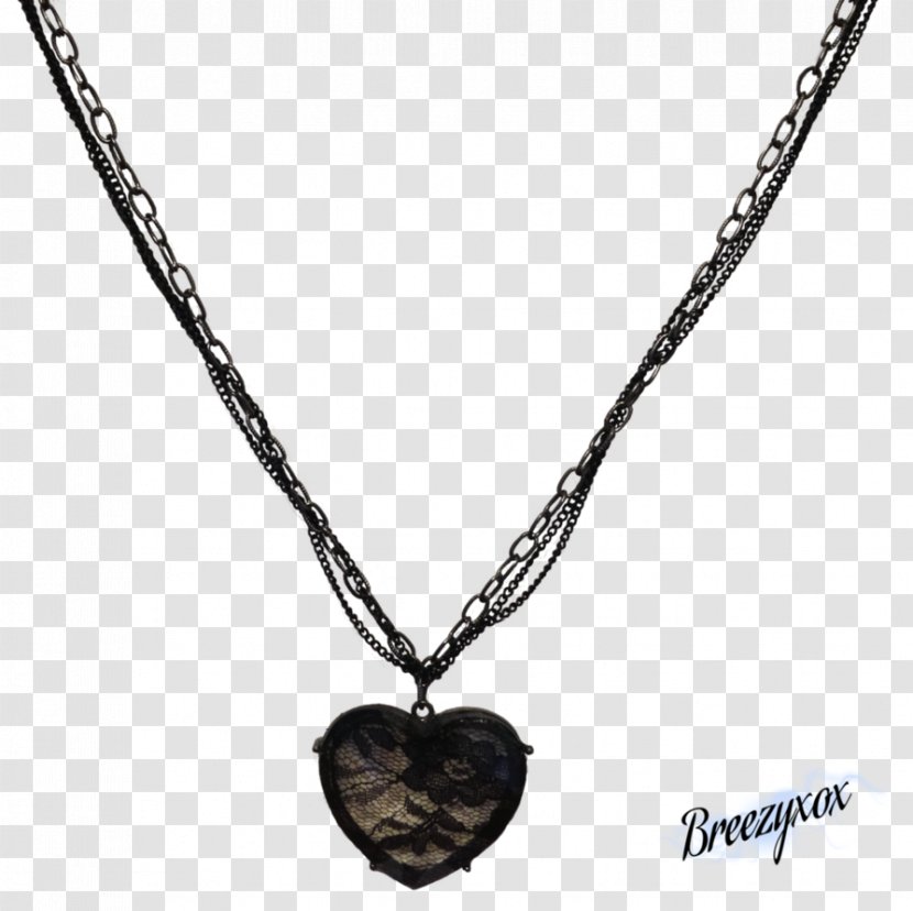 Necklace Earring Charms & Pendants Heart - Chain - Lace Stock Transparent PNG