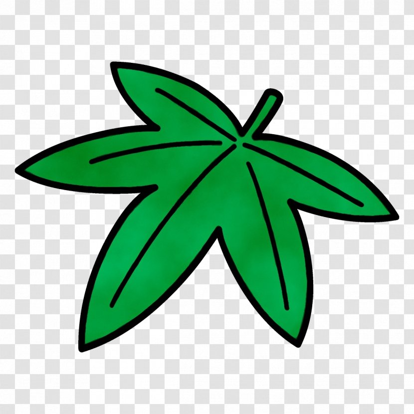 Green Leaf Clip Art Plant Symbol Transparent PNG
