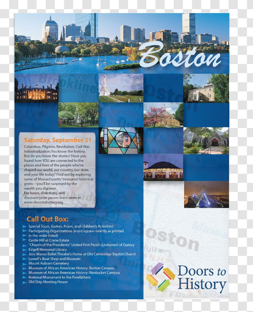 Display Advertising Water Resources Boston Tourism - Business Flyer Transparent PNG