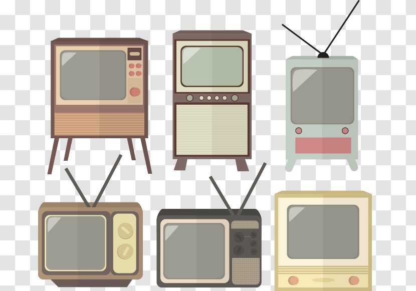 Television Download Illustration - Technology - Hand Drawn Vector TV Transparent PNG