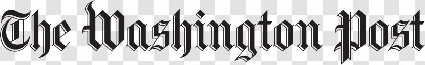 Washington, D.C. The Washington Post Op-ed News Sign O' Times - Monochrome - Text Transparent PNG