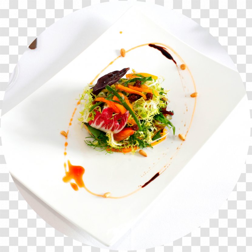 Vegetarian Cuisine Plate Recipe Dish Garnish Transparent PNG