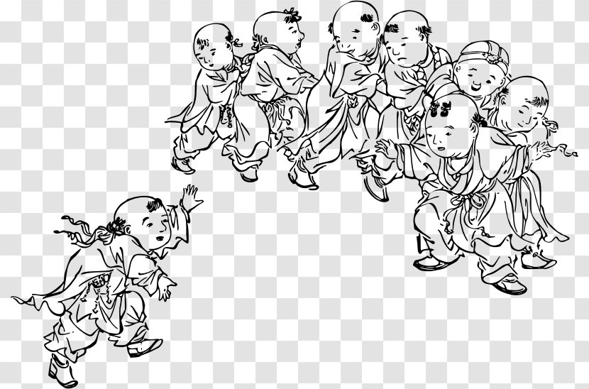 The Wonderful City Of Tokio Drawing Line Art - Child - Children Playing Transparent PNG