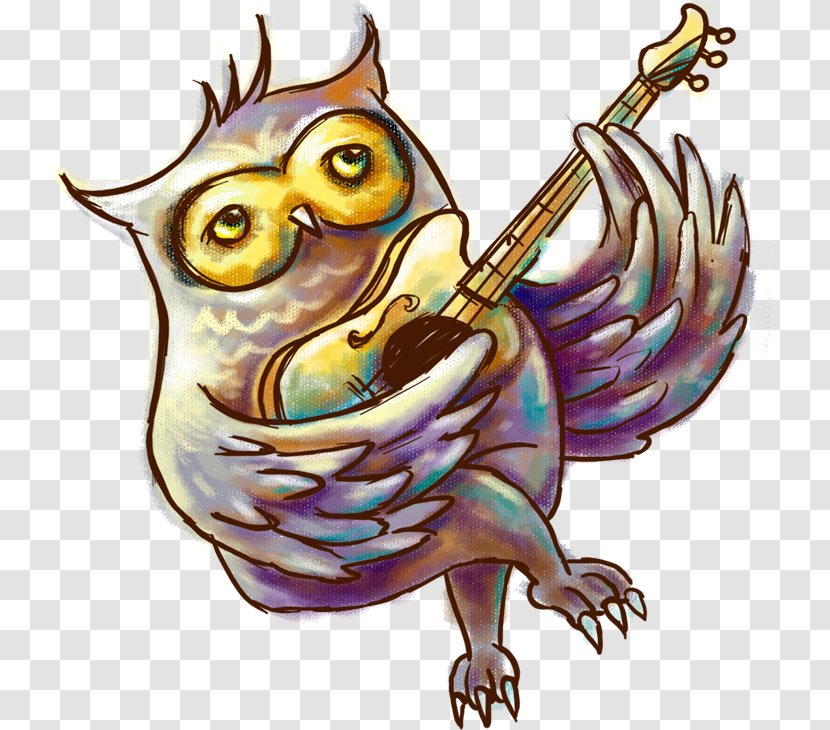 Owl Bird Clip Art - Fictional Character Transparent PNG