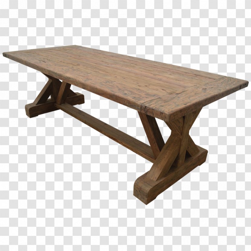 Table Eettafel Furniture Kitchen Teak - Wood Transparent PNG