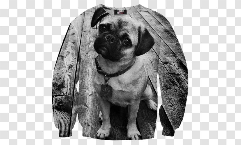 Pug T-shirt Puppy Cat Sweater - Toy Dog Transparent PNG