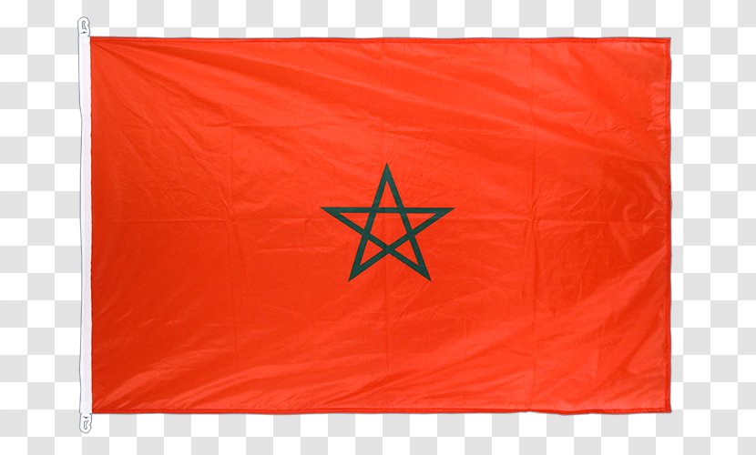 Flag Of Morocco Fahne Salé Rectangle - English Transparent PNG