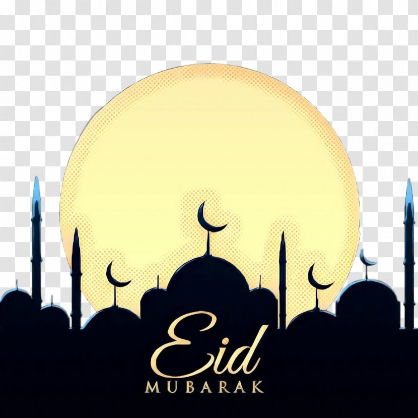 The Blue Mosque Ramadan Vector Graphics Desktop Wallpaper - Yellow - Eid Alfitr Transparent PNG