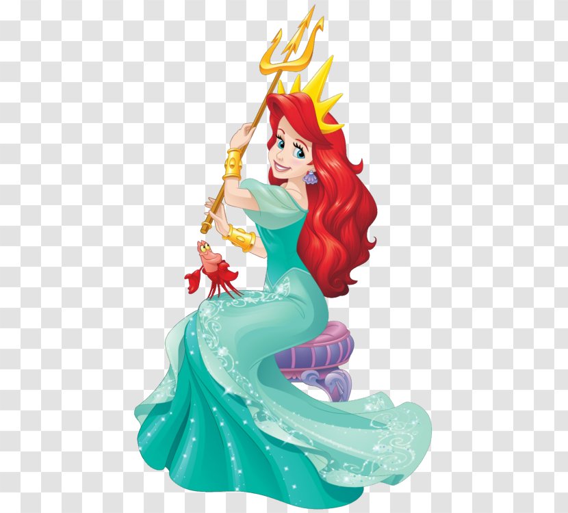 Cartoon Fictional Character Figurine Clip Art Mermaid - Style Costume Design Transparent PNG