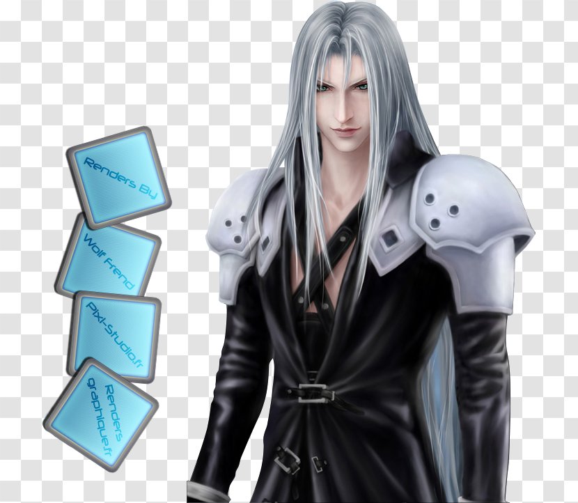 Final Fantasy VIII Sephiroth XII VII Remake - Silhouette - Heart Transparent PNG