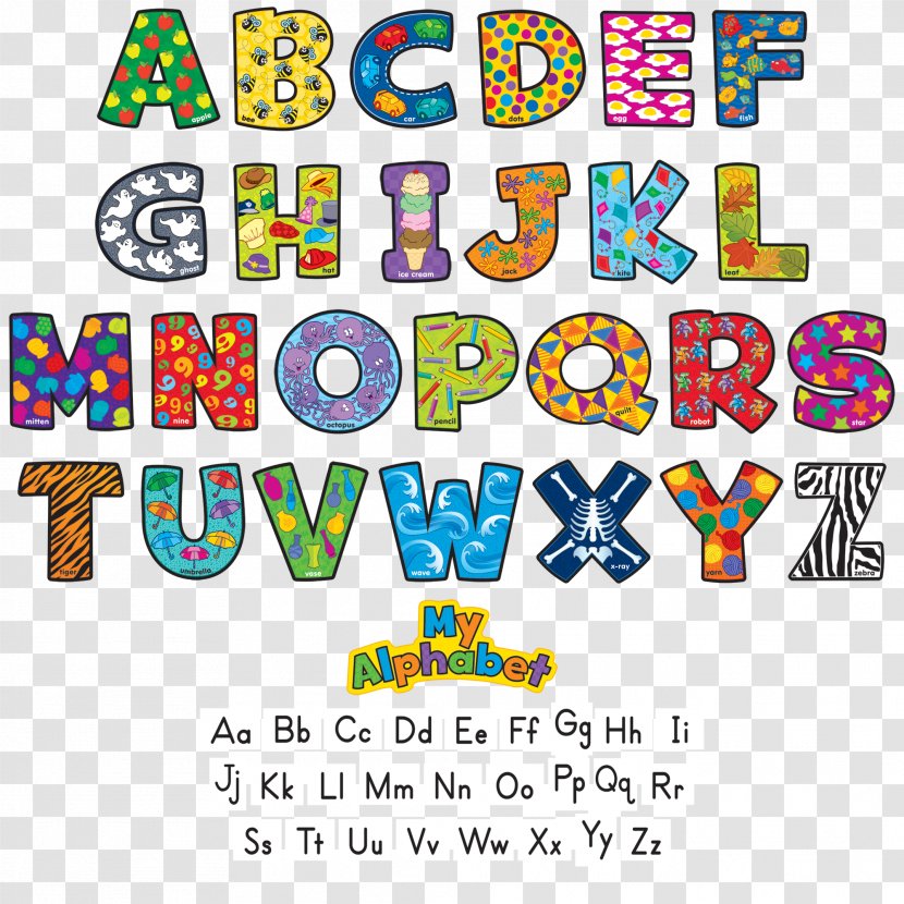 Alphabet Letter ABeCedario Escolar Early Learning Bulletin Boards - Cursive - Zebra Themed Transparent PNG