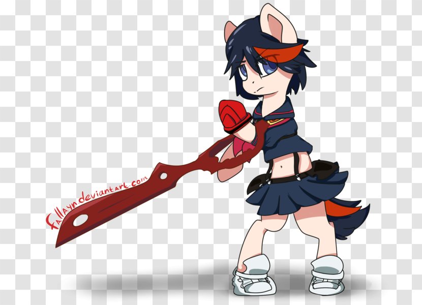 Ryuko Matoi Rainbow Dash Pinkie Pie Twilight Sparkle Senketsu - Watercolor - My Little Pony Transparent PNG