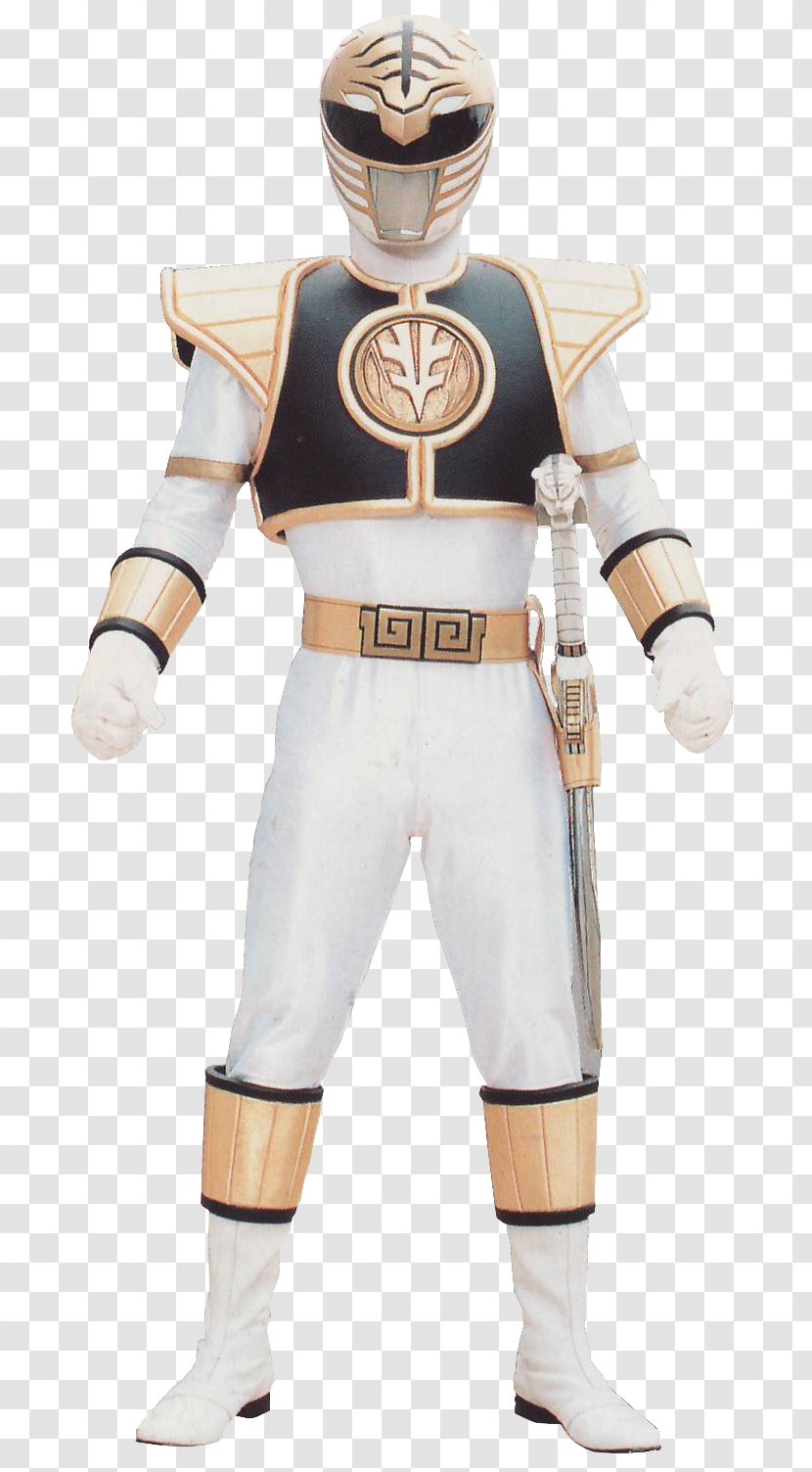 Tommy Oliver Kimberly Hart White Ranger Cosplay Costume - Power Rangers Transparent PNG