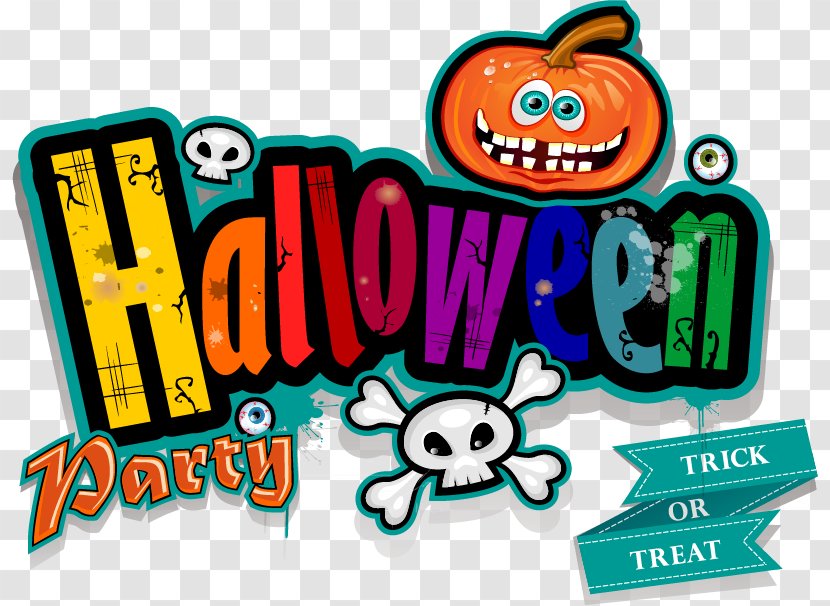 Halloween Jack-o'-lantern Party Pumpkin - All Saints Day - Design Elements HALLOWEEN Transparent PNG