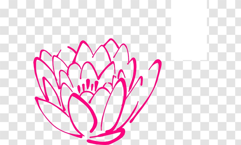 Nelumbo Nucifera Egyptian Lotus Clip Art - Floral Design - Pink Transparent PNG
