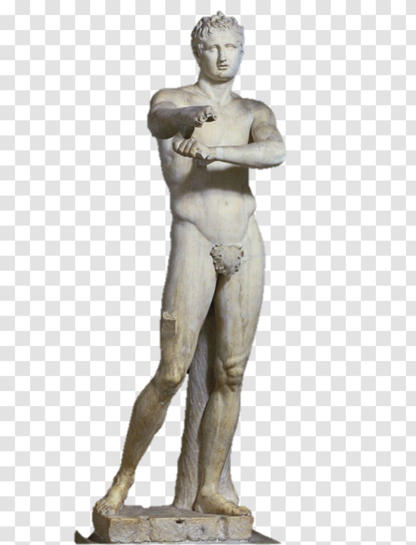 Apoksyomenos Statue Classical Greece Farnese Hercules Sculpture - Art Transparent PNG