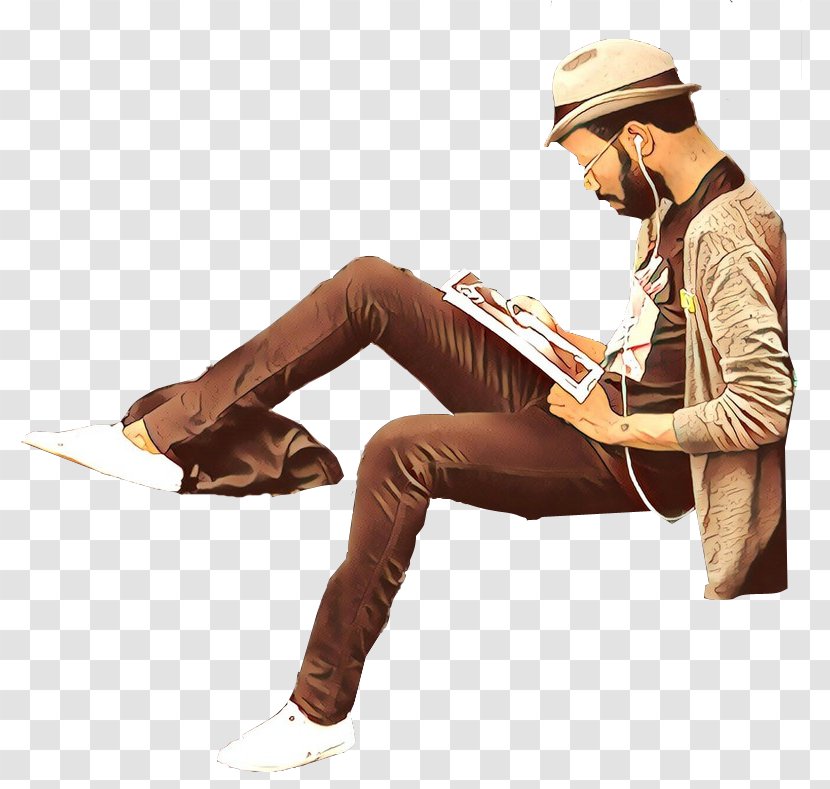 Headgear Sitting - Human - Smoking Shoe Transparent PNG