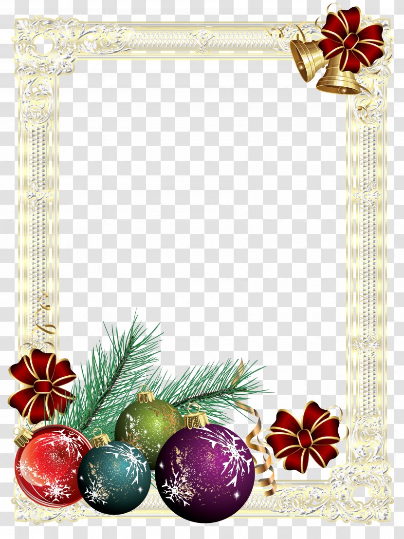 Picture Frames Christmas Card - Tree Transparent PNG