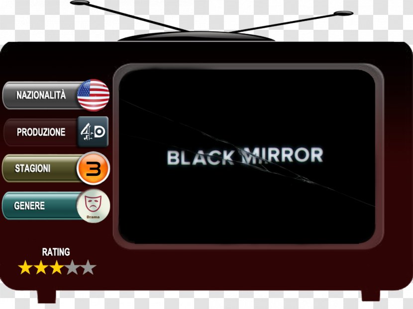 Multimedia Electronics Display Device Channel 4 - Black Mirror - Robert Downey Transparent PNG