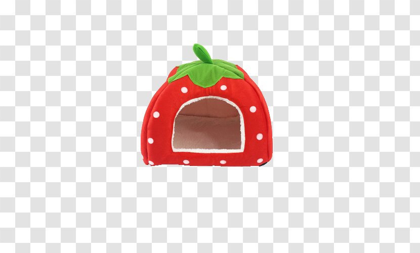 Cat Puppy Dog Cage Pet - Red And White Strawberry Litter Transparent PNG