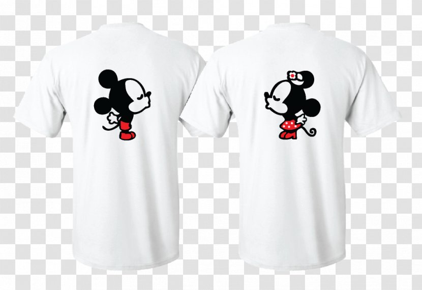 T-shirt Minnie Mouse Mickey Clothing - Outerwear - Heart-shaped Bride And Groom Wedding Shoots Transparent PNG