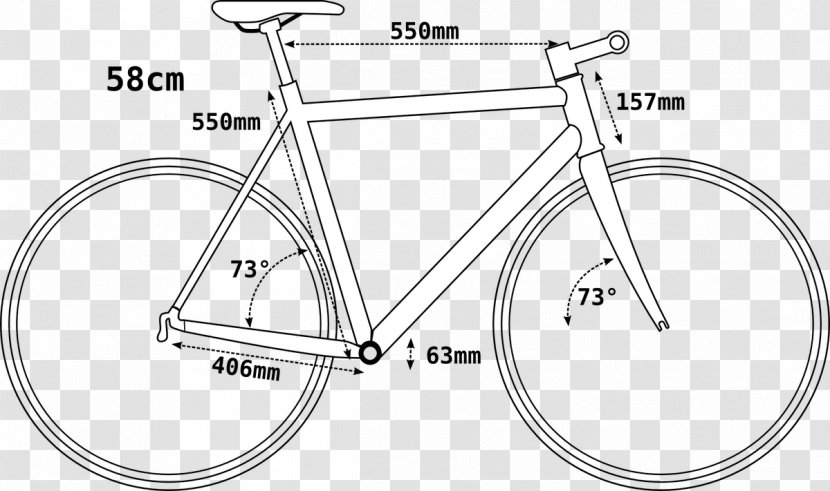 Racing Bicycle Cycling Motorcycle Frames - Frame - Abc Geometry Transparent PNG