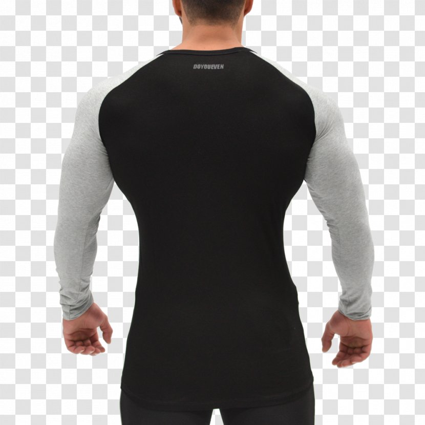 Raglan Sleeve Long-sleeved T-shirt Shoulder - Shirt Transparent PNG
