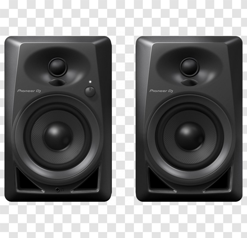 Studio Monitor Disc Jockey Pioneer DJ Controller Loudspeaker - Sound Box - Technology Transparent PNG