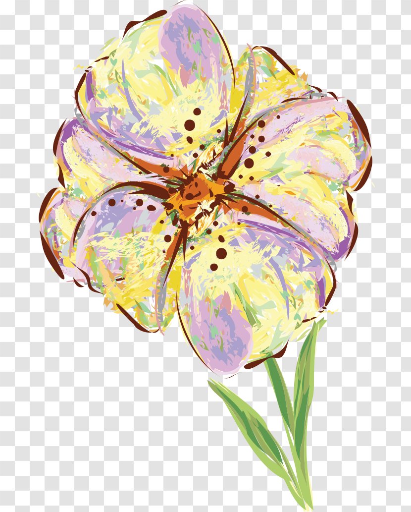 Floral Design Watercolor Painting - Petal - Flower Transparent PNG