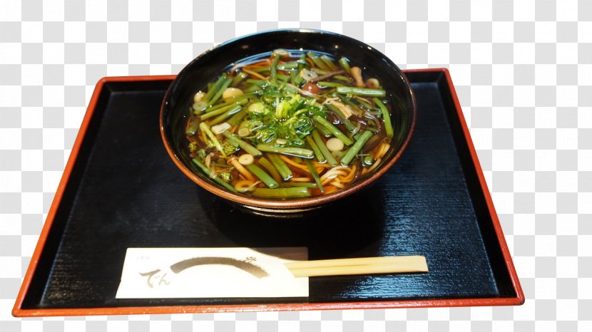 Japanese Cuisine Kaiseki Soba Meal Dish - Udon - Mustard Wheat Flour Transparent PNG