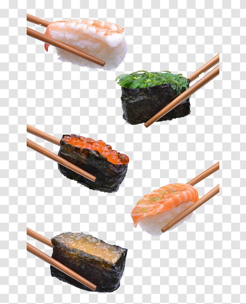 Yakitori Sushi Makizushi Sashimi Onigiri - Dish Transparent PNG