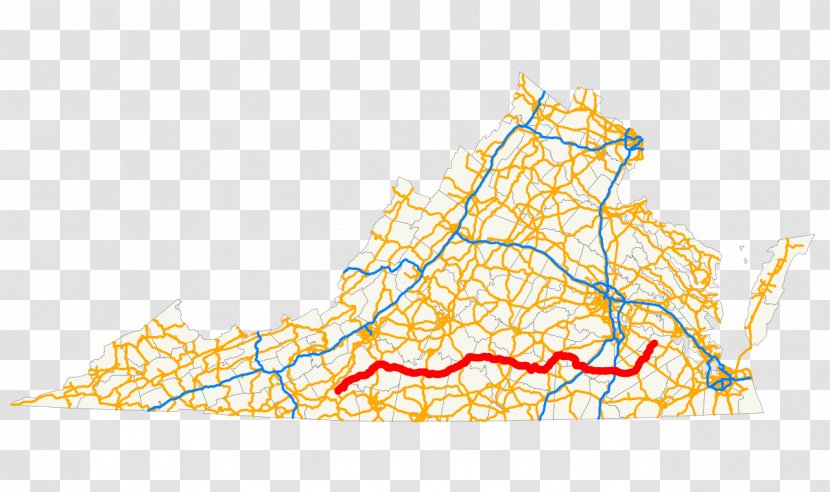 Virginia State Route 40 Brand South Boston U.S. 501 In 460 - Road - 12 Transparent PNG