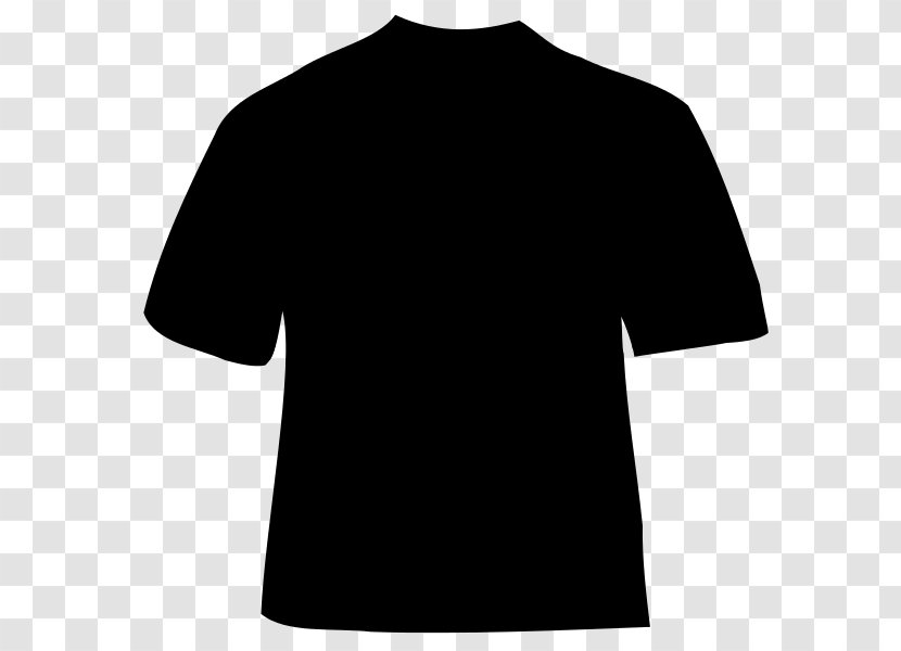 T-shirt Clothing Black Blue Polo Shirt - T-shirts Transparent PNG