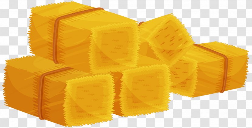 Straw Background - Yellow - Bale Transparent PNG