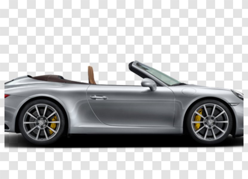 Porsche 930 Sports Car 911 Carrera 4S Cabriolet - Convertible Transparent PNG