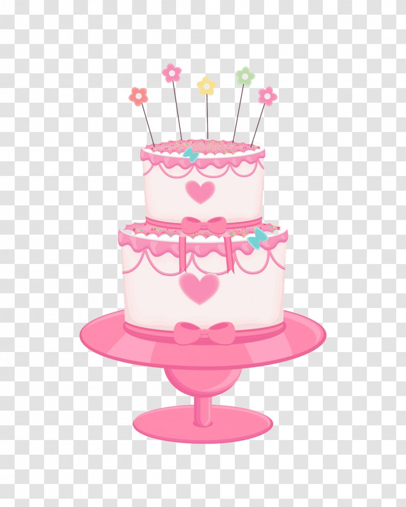 Birthday Cake Gift Card Template - Torte - Pink Transparent PNG