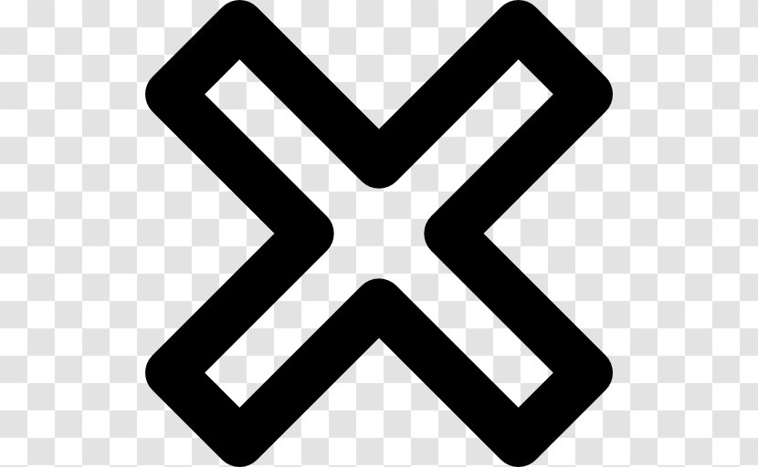 X Mark Clip Art - Logo Transparent PNG