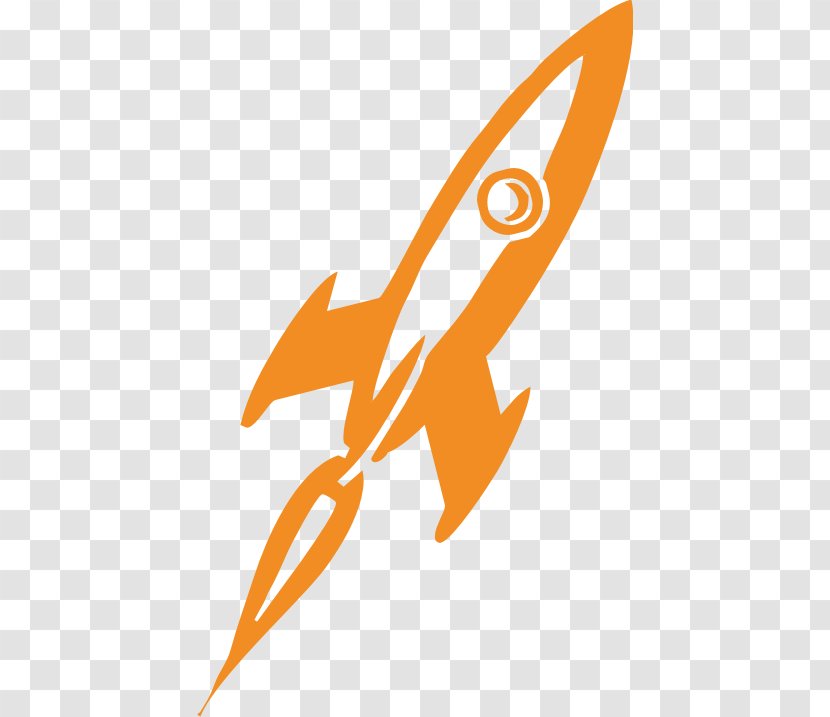 Logo Advertising Business Chief Executive Corporate Design - Orange - Rocketship Transparent PNG