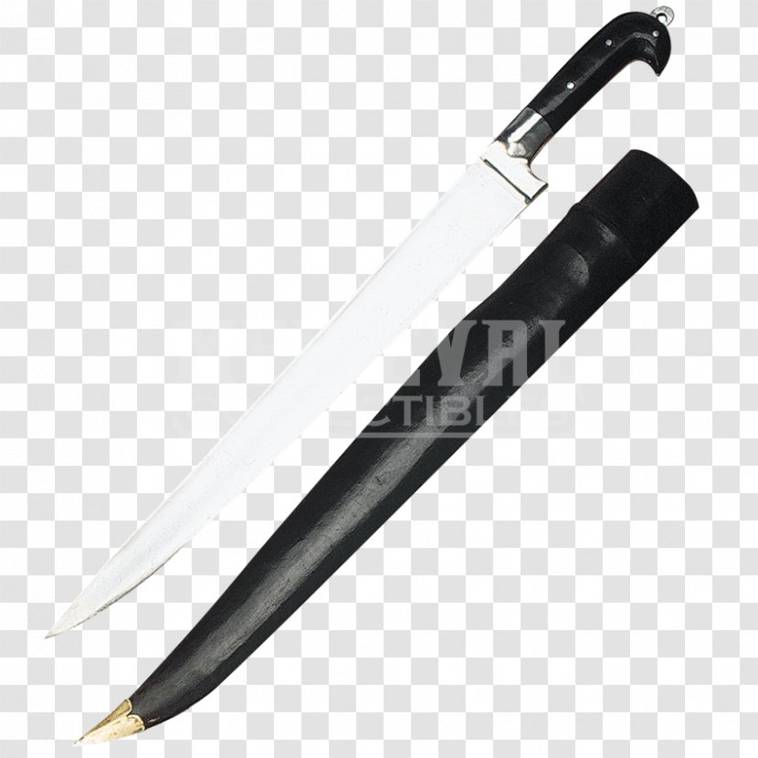 Bowie Knife Khyber Pass Weapon Dagger - Kitchen Knives - Long Transparent PNG