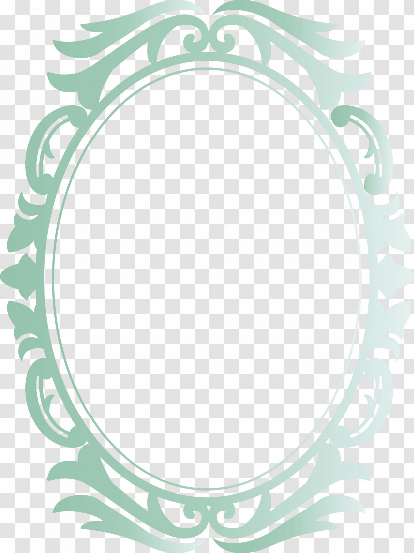 Oval Frame Transparent PNG