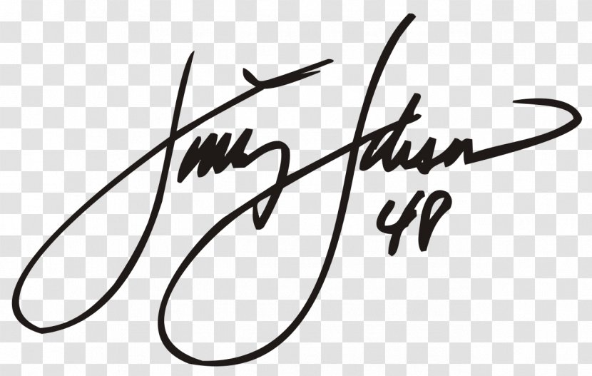Signature - Jimmie Johnson - Text Transparent PNG